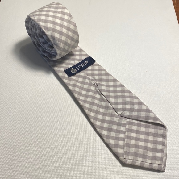 Mens plaid J.Crew tie - Picture 4 of 12